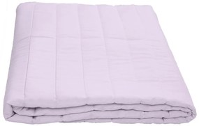Pilota matlasata de vara 140x200 cm cu husa pentru perna SUMMER 70x90 cm, violet