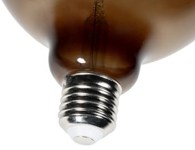 Set of 5 E27 Dimmable LED Bulbs G125 Brown 4W 120 lm 1800K