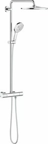 Coloana de dus cu baterie termostatata Grohe RainShower Smartactive 310 Mono