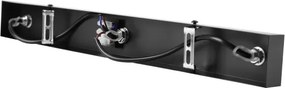 BRILAGI - Lustru suspendat pe cablu PEBBLES 3xE27/40W/230V negru