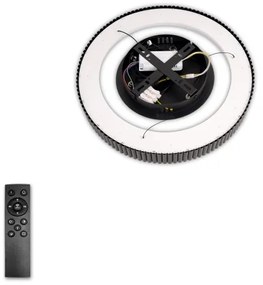 Brilagi - Lustra suspendată pe cablu LED dimabilă FALCON MODERN LED/30W/230V 40 cm negru + telecomandă