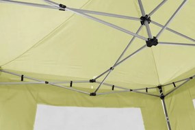 Cort de grădină foarfeca PROFI 3x3m șampanie