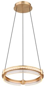 Lustra LED suspendata design circular cu telecomanda BLONDIE