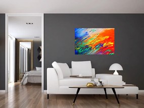 Tablou - Abstract colorat (90x60 cm)