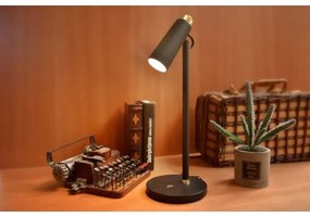 Lampă LED dimabilă de masă cu încărcare fără fir Qi Immax 08991L TIT LED/12W/230V negru