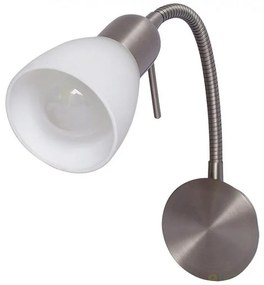 Aplica de perete, crom satinat, cablu cu intrerupator Soma 6300 RX