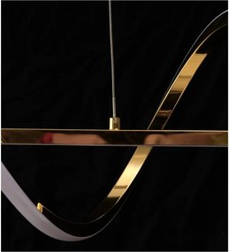 Lustra LED suspendata design modern MEMPHIS aurie 3-STEP DIMM