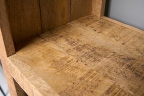 Raft deschis de perete sau separator camera IRON CRAFT 180x40cm Mango A-42375 VC