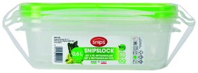 Set 2 cutii pentru alimente Snips, 0,6 l