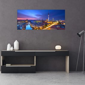 Tablou - Cerul albastru la Berlin (120x50 cm)