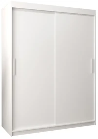 Dulap de haine 150 cm Toki (alb mat + alb mat). 1064817