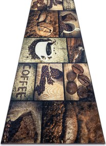 ANDRE 50090 covor lavabil Cafea bucatarie, anti-alunecare - maro