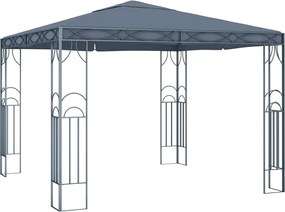 vidaXL Pavilion, antracit, 300 x 300 cm