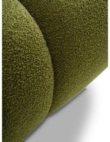 Canapea extensibilă 3 locuri cu spațiu de depozitare NUORO, verde