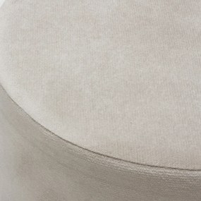 Taburet Carmen 4, Crem / Negru