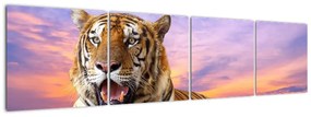 Tablou - tigru mincinos (160x40cm)
