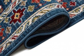 Covor de epocă de designer în albastru Lăţime: 120 cm | Lungime: 170 cm