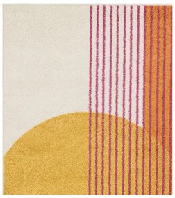 Covor galben-portocaliu 120x170 cm Muse Orange Retro – Asiatic Carpets