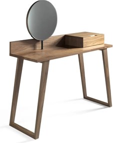 Masa machiaj eleganta, design modern Walnut AC-CP1702-DK