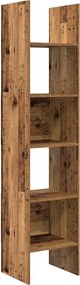 vidaXL Dulap pentru cărți Lemn vechi 40 x 35 x 180 cm Lemn compozit