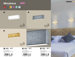 Aplica perete LED design modern Morpheus aurie 5684 RX