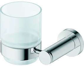Duravit 99194600 - Suport pentru periuțe de dinți D-CODE, pentru montare pe perete, stânga, negru mat
