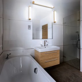 Osram - Iluminare LED reglabilă pentru oglindă de baie ORBIS TUBE LED/9W/230V 40 cm IP44 maro