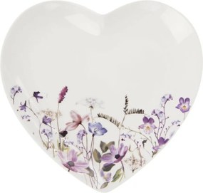 Orion Set of 6 dessert plates, heart-shaped LOUKA17 cm