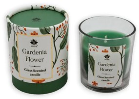 Lumânare parfumată în sticlă Arome Gardenia  Flower, 120 g