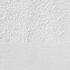 Prosoape de dus, 2 buc., alb, 70 x 140 cm, bumbac, 450 gsm 2, Alb, 70 x 140 cm