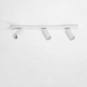 Plafoniera cu 3 spoturi GU10 ZELOS alb