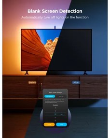 Govee TV Backlight 3 Lite TV 75-85" SMART LED retroiluminare RGBICW Wi-Fi IP67 + telecomandă