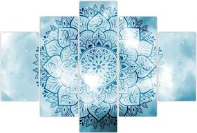 Tablou - Mandala cerească (150x105 cm)