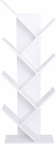 Biblioteca BAKI NEW TYP 2, alb, DTD laminat, 40x20x115 cm