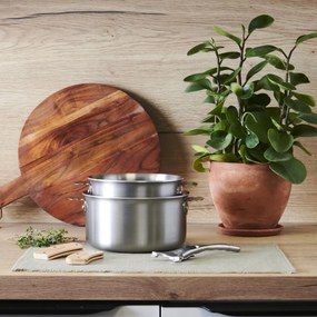 Pereche de mânere De Buyer 3660.02 LOQY detașabile , lemn