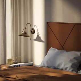 Aplica de perete stil industrial din alama personalizabila Alice