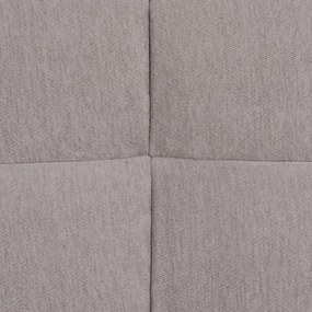 Canapea gri deschis extensibilă cu tapițerie din chenille 178 cm – Ixia