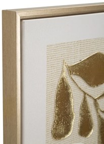 Mauro Ferretti Tablou ,,Goldy" Cu Ramă, Pictat Pe Pânză,  50 X 3 X 70 Cm | Aosom Romania