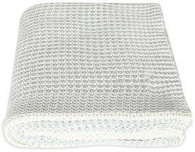 Pătură din bumbac pentru copii Homemania Decor Lucky 90 x 90 cm, gri deschis