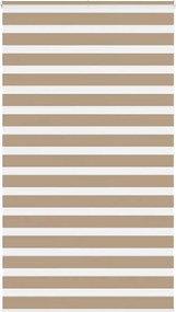 vidaXL Jaluzea tip zebra 125x200 cm lățime țesătură 120,9 cm poliester