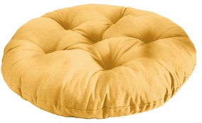 Pernă scaun Domarex XXL Loneta galben, 65 cm
