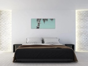 Tablou - Palma în Caraibe (120x50 cm)