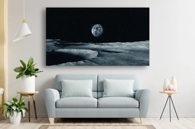 Tablou Canvas - Pamantul vazut de pe luna