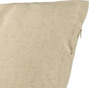 Perna Decorativa, Model Pasare, 40x40 cm, Bej, Husa Detasabila, Perna Inclusa, BEKZ®