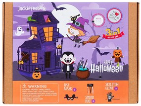 KIT CREATIE 3-IN-1 HALLOWEEN FERICIT - JACK IN THE BOX (JK10062)