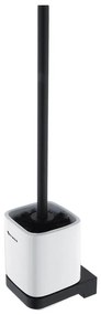 Perie de toaletă de perete NIMCO MAC 29094KN-90 MAYA alb/negru mat