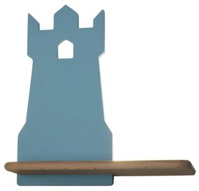 Aplica de perete TOWER 4W LED 4000K IQ KIDS albastru