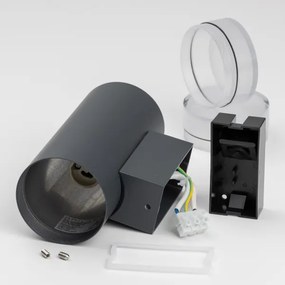 Aplică de exterior Brilagi MATERA 2xGU10/30W/230V antracit IP54