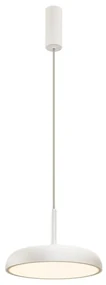 Lustra/Pendul LED design modern Gerhard 30cm alb