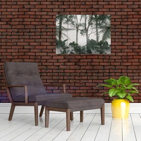 Tablou - Jungla în ceața dimineții (70x50 cm)